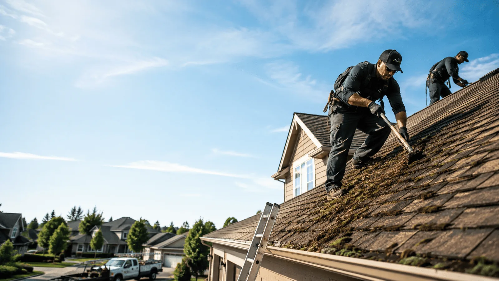 Roof Moss Removal in Springfield, MA near me